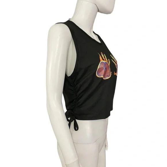 Black Hands Print Tank Top Women's Clothing
New - Picture 4 of 8